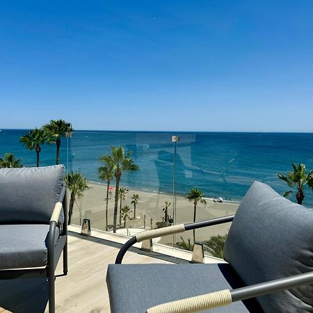 Sunnypalms - Beachfront Penthouse With Stunning Sea View Estepona Kültér fotó